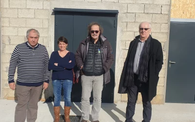 Visite au fablab de Champagnole