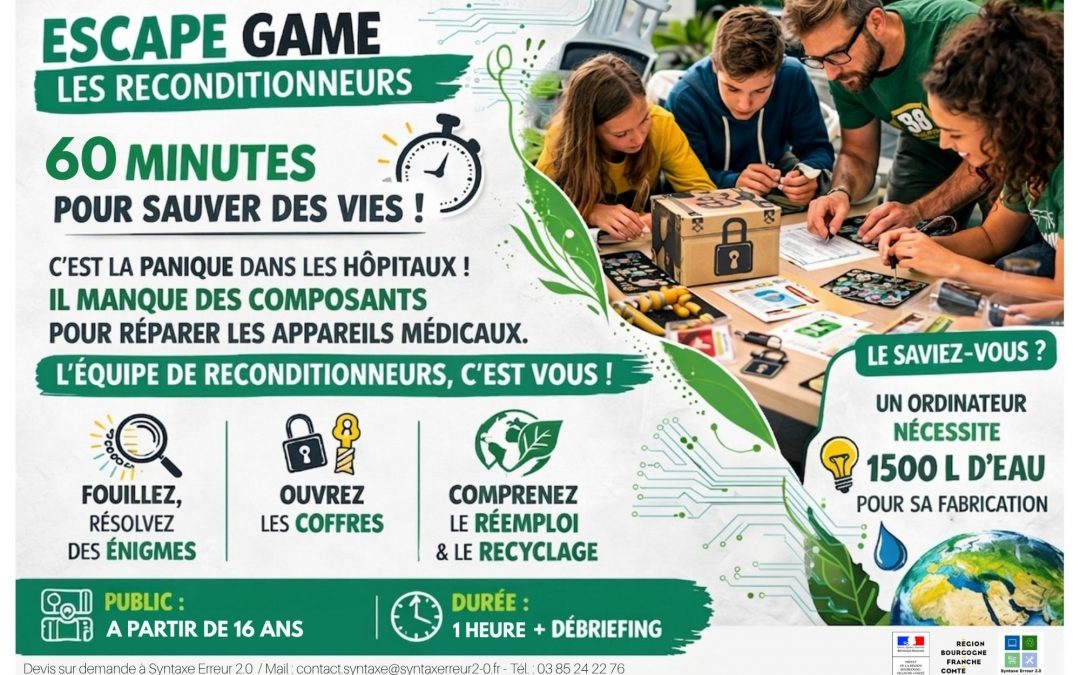 Escape Game "Les reconditionneurs"