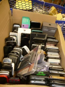 Une partie de la collecte du Digital Clean Up Day