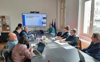 Nouvelle réunion de travail autour du projet européen E6 porté par Nièvre Numérique