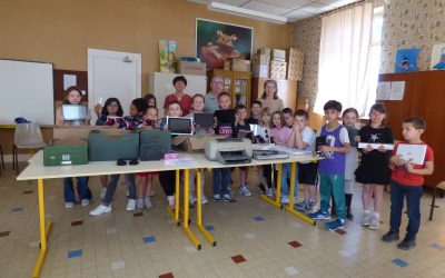 L’école Pasteur a collecté du matériel informatique pour Syntaxe Erreur 2.0