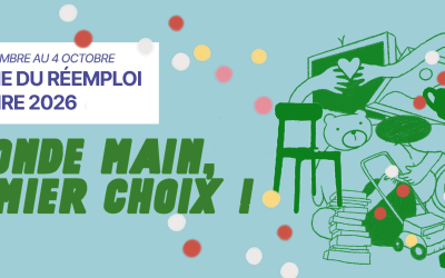 Semaine du Réemploi du 28 septembre au 4 octobre