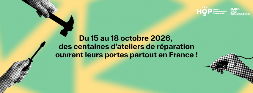 Journées Nationales de la Réparation Edition 2026